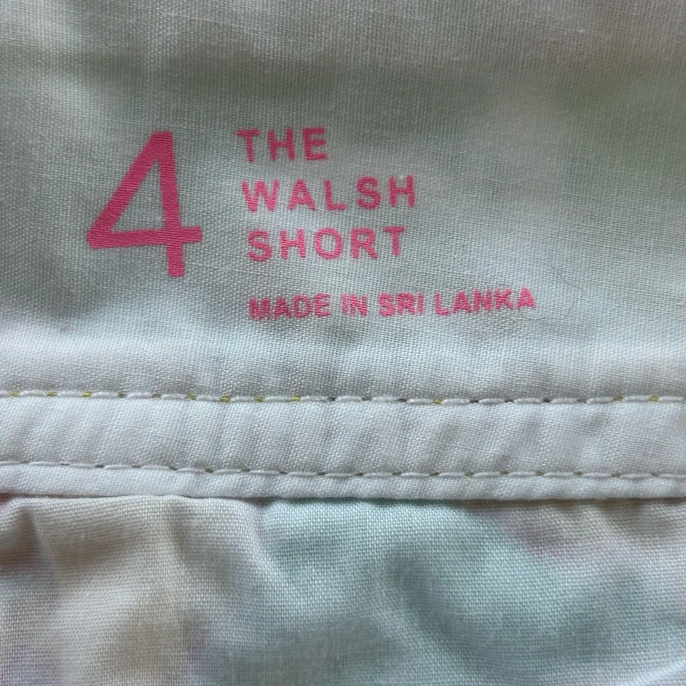 Lilly PULITZER 100% cotton shorts Sz 4 .